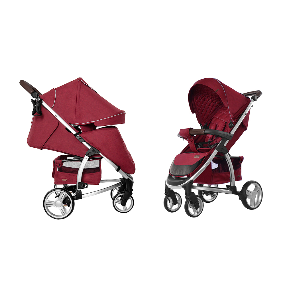 

Коляска прогулочная CARRELLO Vista CRL-8505 Ruby Red