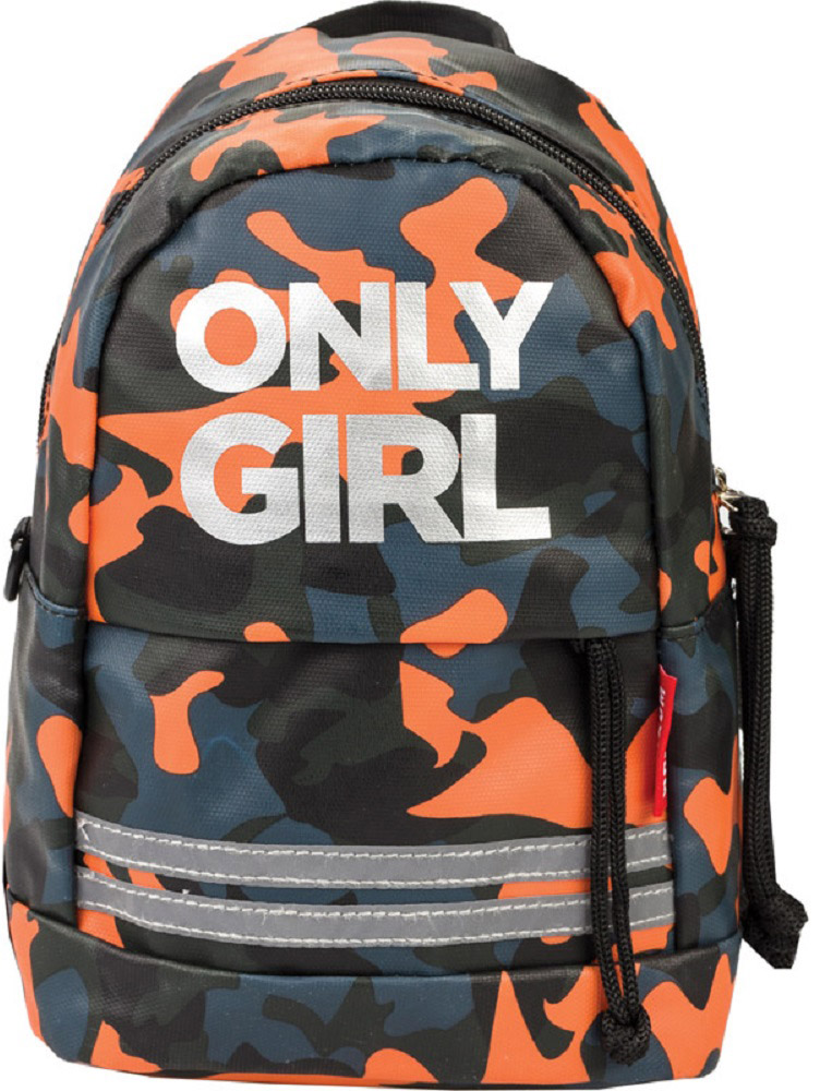 

Рюкзак Centrum Only Girl 4.2 л 24 х 16 х 11 см Детский Серо-оранжевый (89436) (4030969894361)