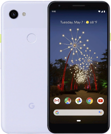 

Смартфон Google Pixel 3a Xl 4/64GB Clearly White 167 г белый