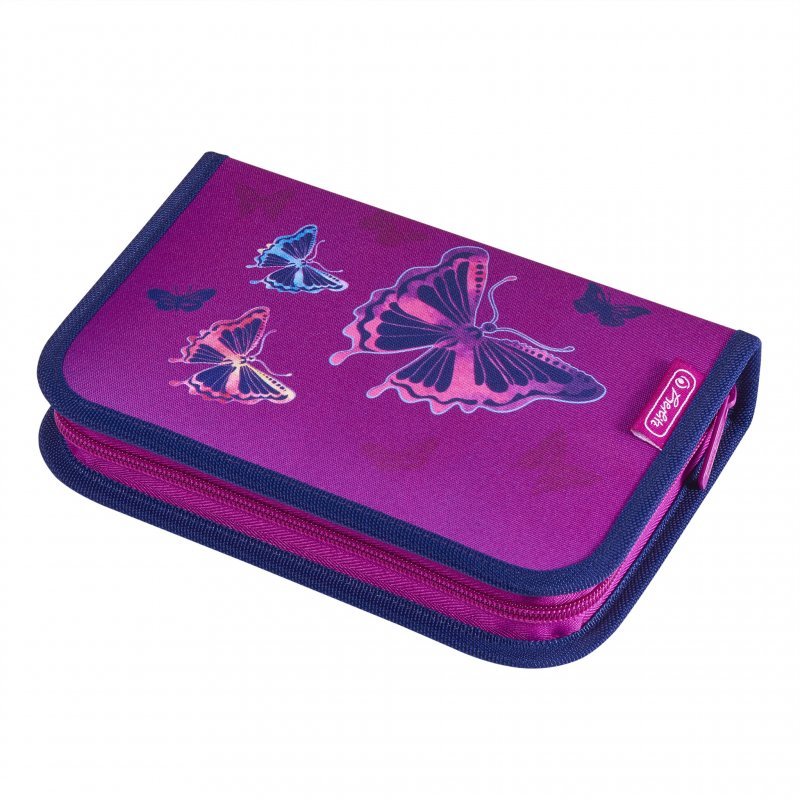 

Пенал Herlitz Butterfly Glitter Бабочки (50020928) фиолетовый