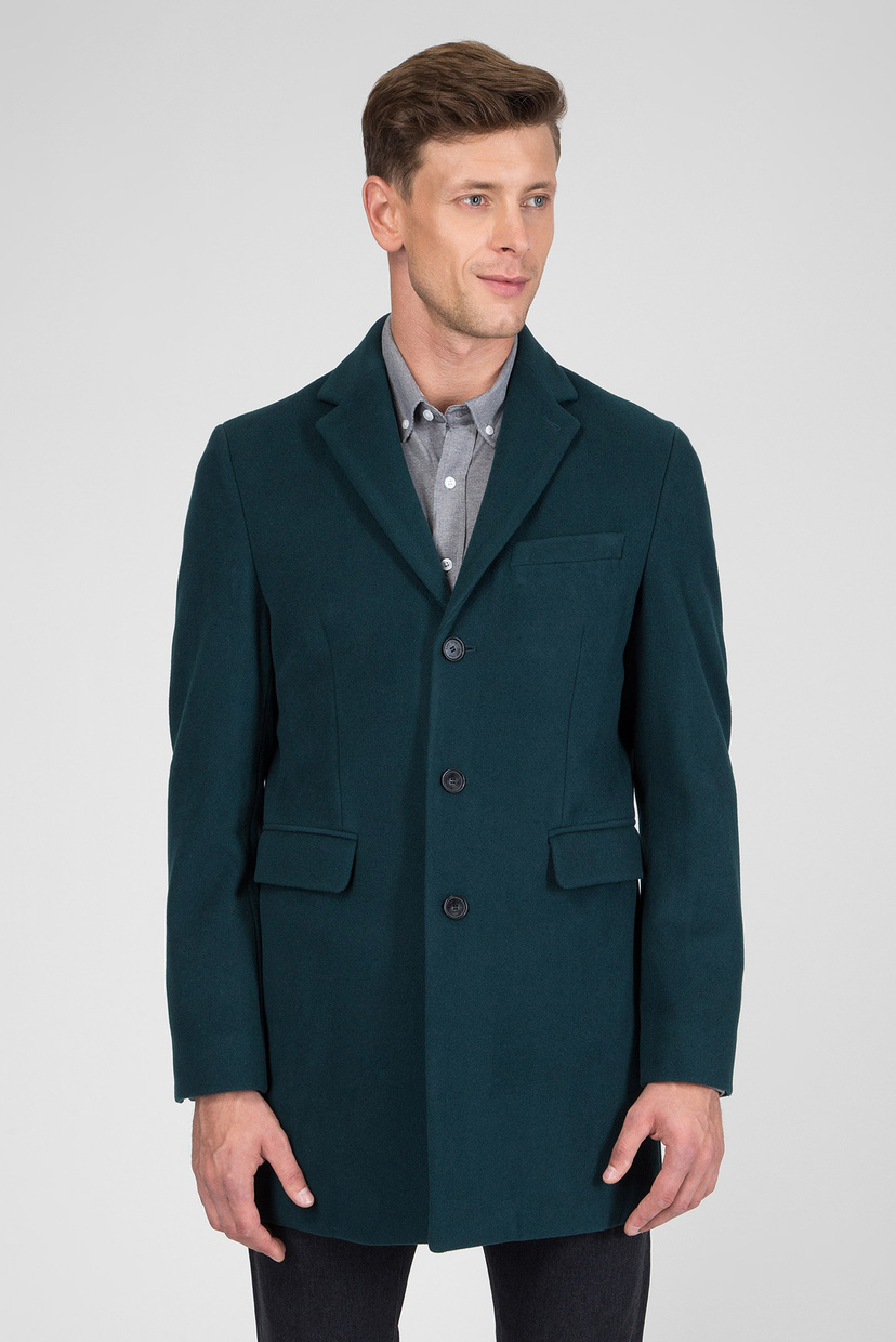 

Мужское зеленое пальто THE WOOL COAT Gant  7050010, Мужское зеленое пальто THE WOOL COAT Gant XL 7050010