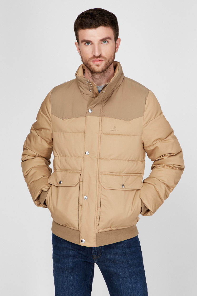 

Мужская бежевая куртка THE RETRO PUFFER Gant L 7006101