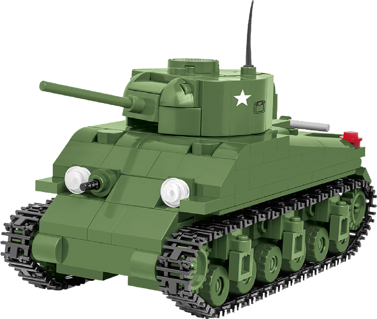 

Конструктор Cobi Танк M4 Шерман 300 деталей (COBI-3063)