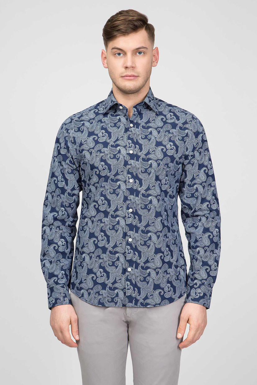 

Мужская синяя рубашка Gant  3002576, Мужская синяя рубашка Gant 41 3002576