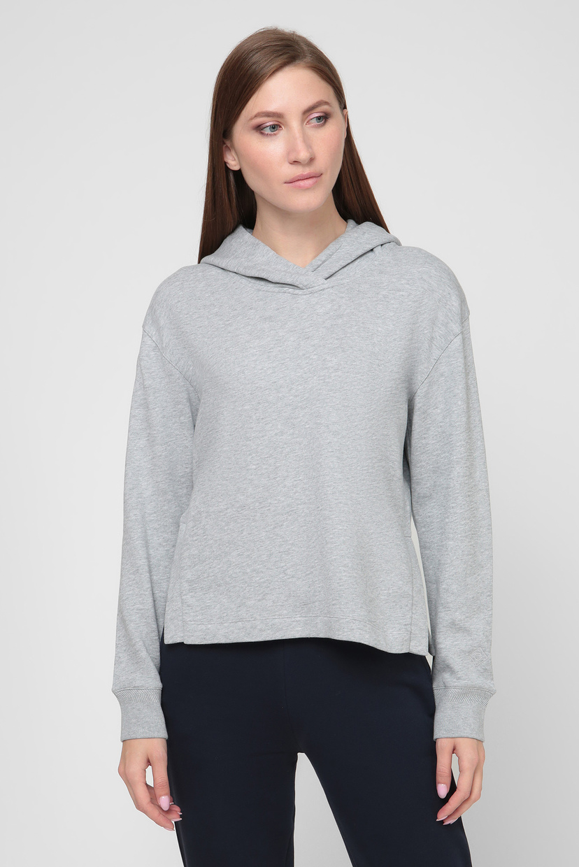 

Женское серое худи HOODIE SWEAT Gant S 4202607