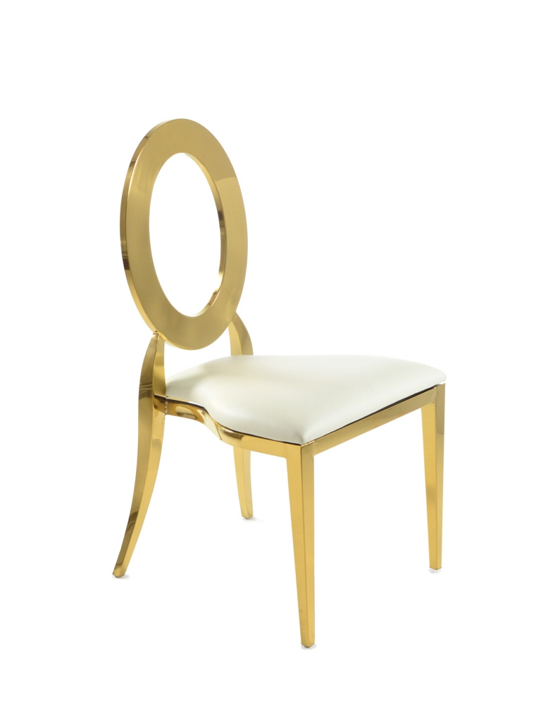 

Стул REMY-DECOR Лаваль из нержавеющей стали золотой 1шт
