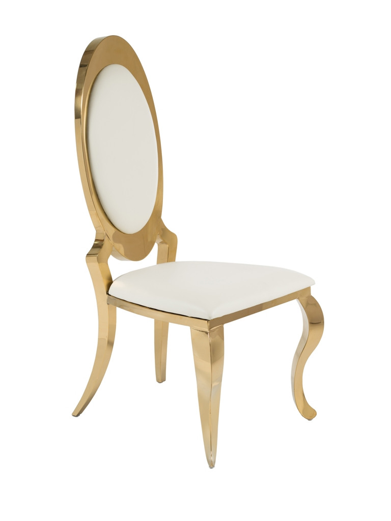 

Стул REMY-DECOR Милан Трон из нержавеющей стали золото 1шт