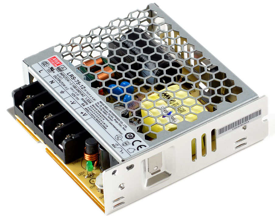 

Блок питания MeanWell 75Вт 12V (LRS-75-12) негерметичный