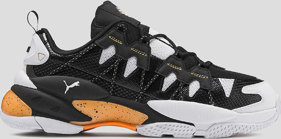 Puma lqd cell outlet omega noir orange