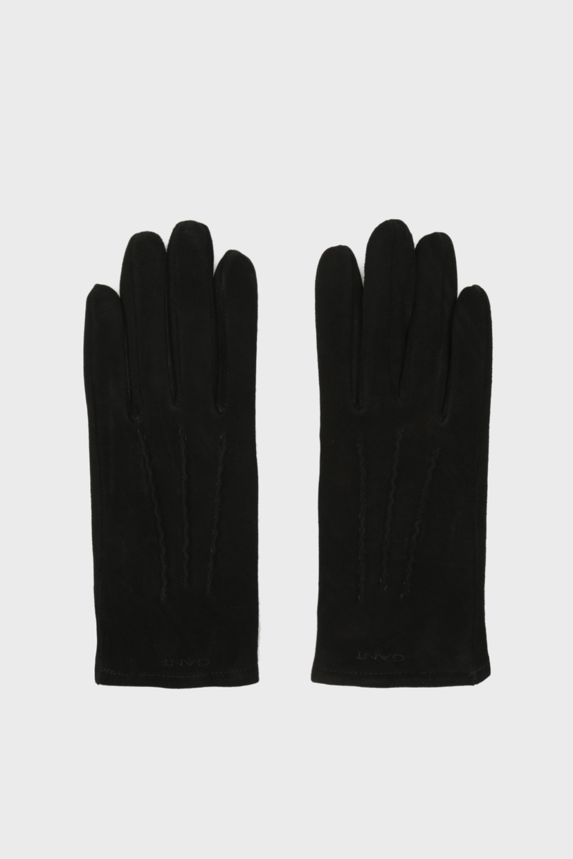 

Женские черные замшевые перчатки Gant S 4930069