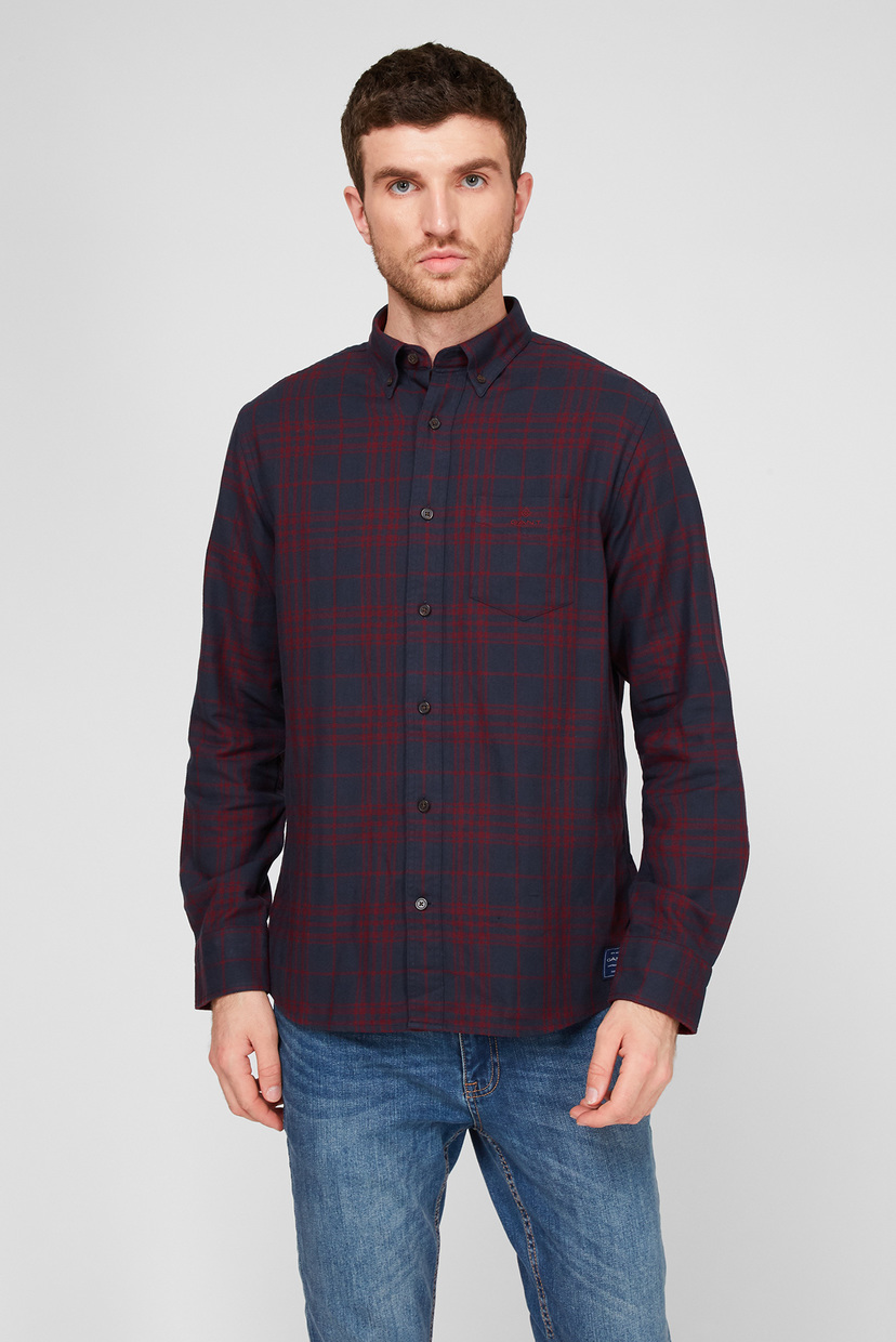 

Мужская рубашка в клетку HERRINGBONE PLAID Gant XXL 3028430