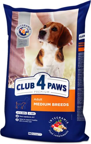 

Клуб 4 лапы Club 4 Paws для собак средних пород 14кг