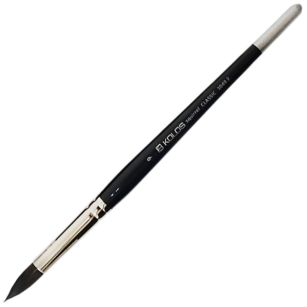

Кисть белка Rosa Classic 3049R Kolos круглая №9 (4823064900149)