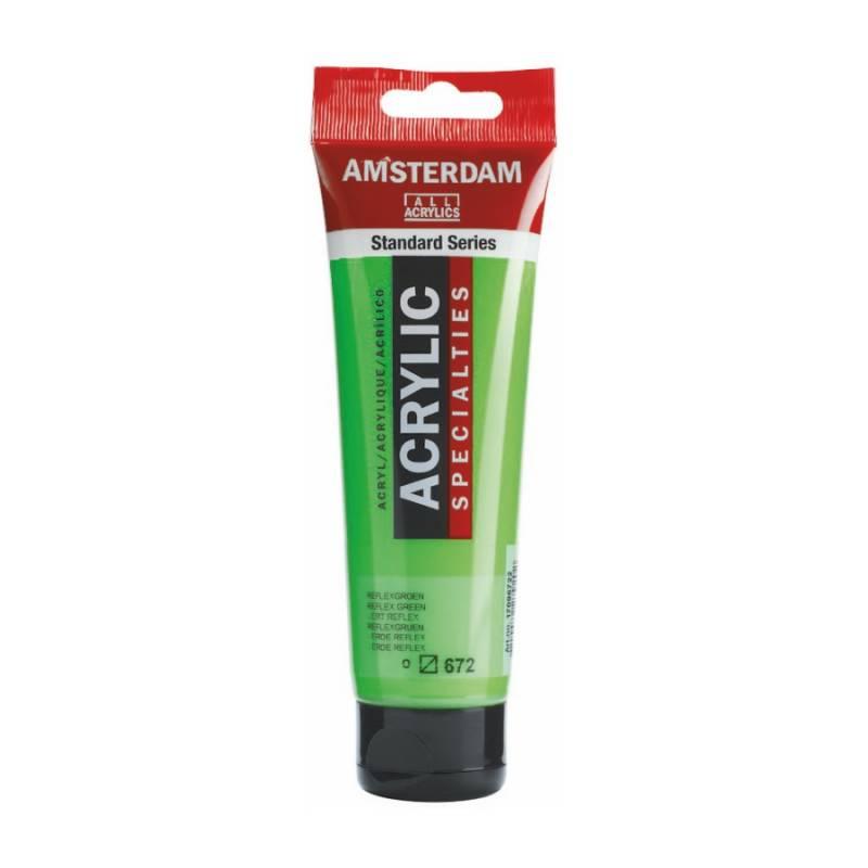 

Краска акриловая Royal Talens AMSTERDAM 120 мл отражающий зеленый (8712079279202)