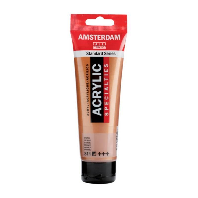 

Краска акриловая Royal Talens AMSTERDAM 120 мл (811) бронзовый (8712079279158)