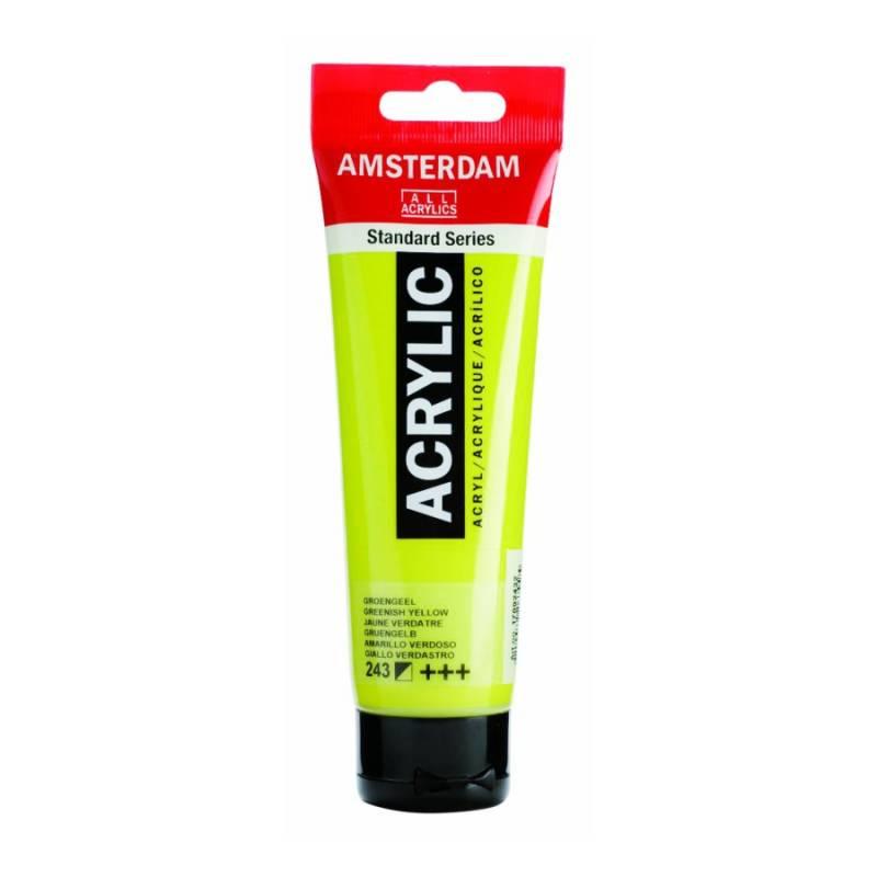 

Краска акриловая Royal Talens AMSTERDAM 120 мл (243) зелено-желтый (8712079267995)