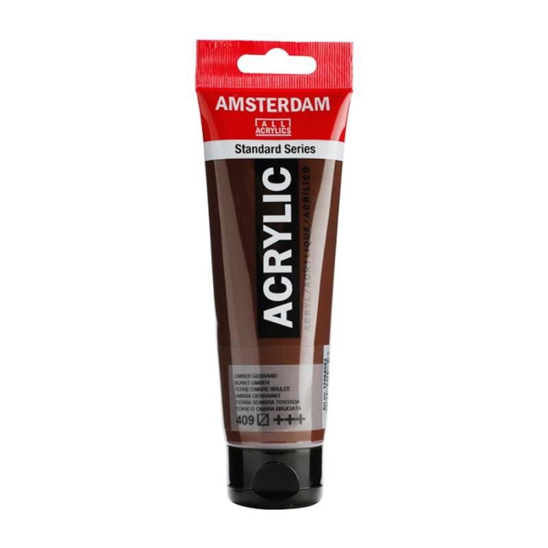 

Краска акриловая Royal Talens AMSTERDAM 120 мл (409) умбра жженая (8712079158323)