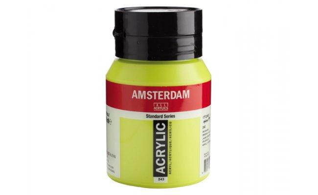 

Краска акриловая Royal Talens AMSTERDAM 500 мл (243) зелено-желтый (8712079281601)