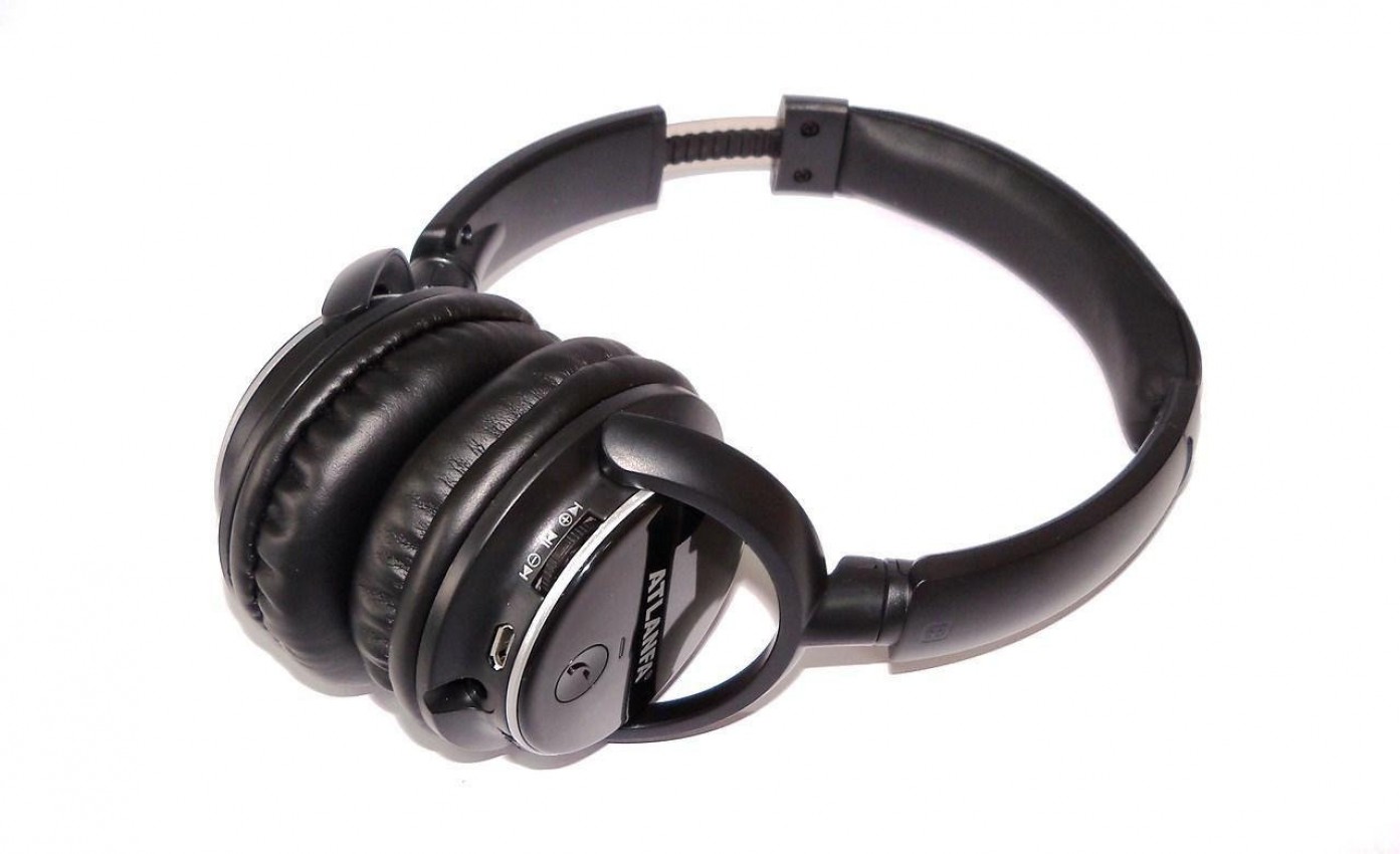 

Беспроводные наушники ATLANFA AT-7612 с Bluetooth, MP3 и FM Черный (975680228)