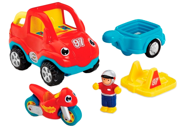 

Игрушка инерционная Wow Toys Мотокоманда транспортера Марко (TOYS10716)