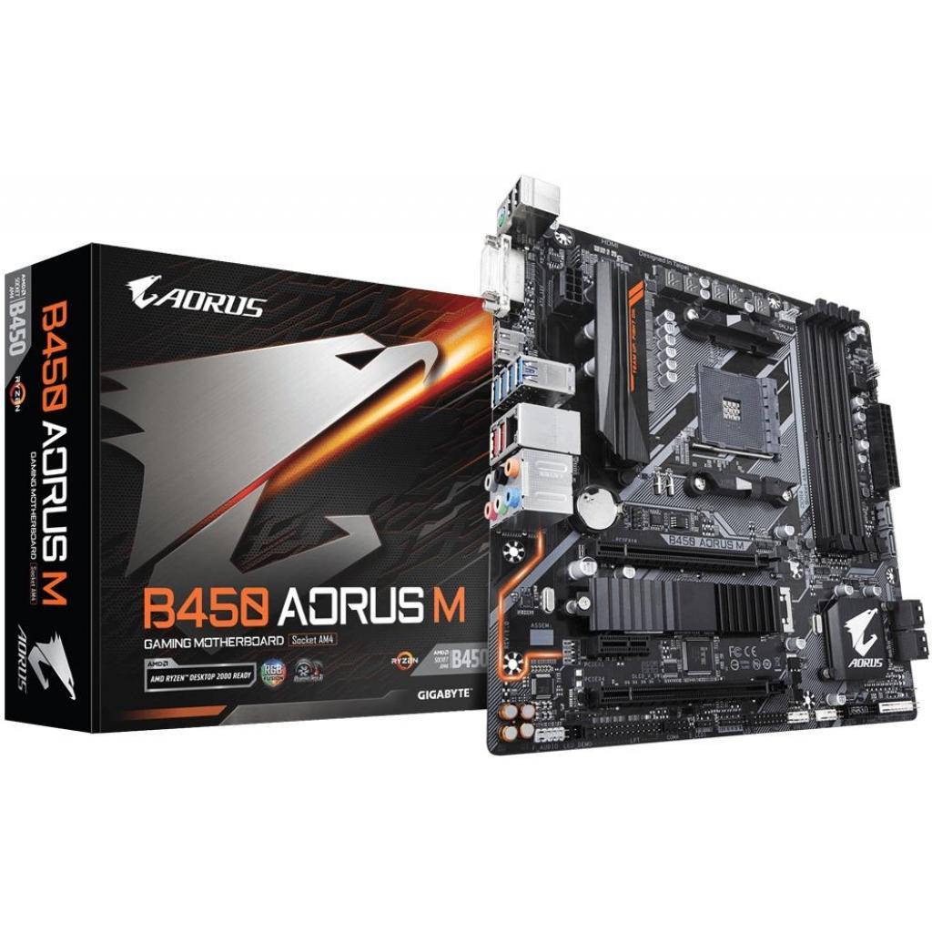 

Материнська плата GIGABYTE B450 AORUS M
