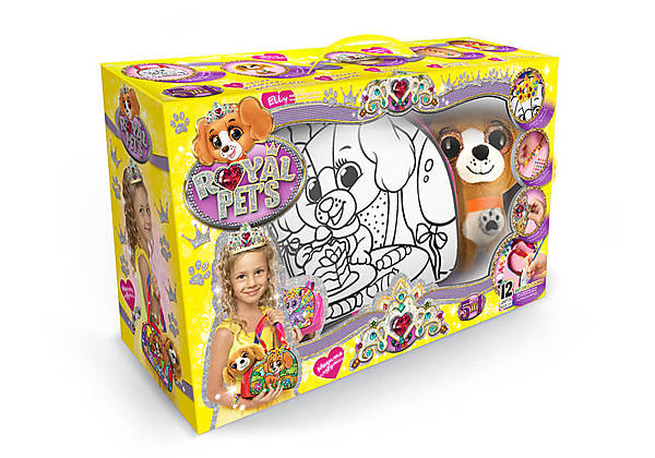 

Сумочка-раскраска с игрушкой «Собачкой» DANKO TOYS (RP-01-03)