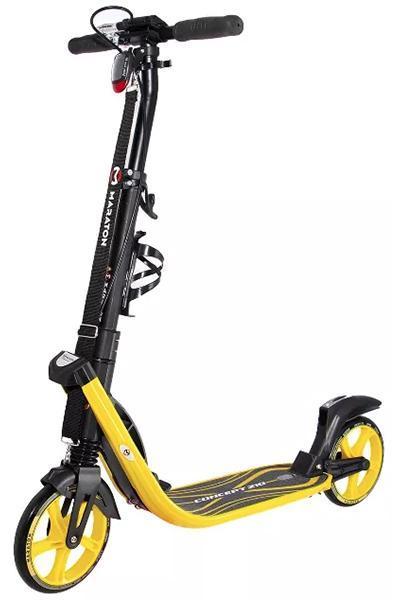 Самокат Maraton Concept 210 черно-желтый – фото, отзывы, характеристики ...