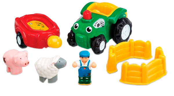 

Игрушка инерционная Wow Toys Фермерский трактор Берни (TOYS10318)