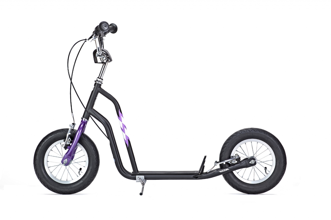 

Самокат Yedoo WZOOM Черно-фиолетовый