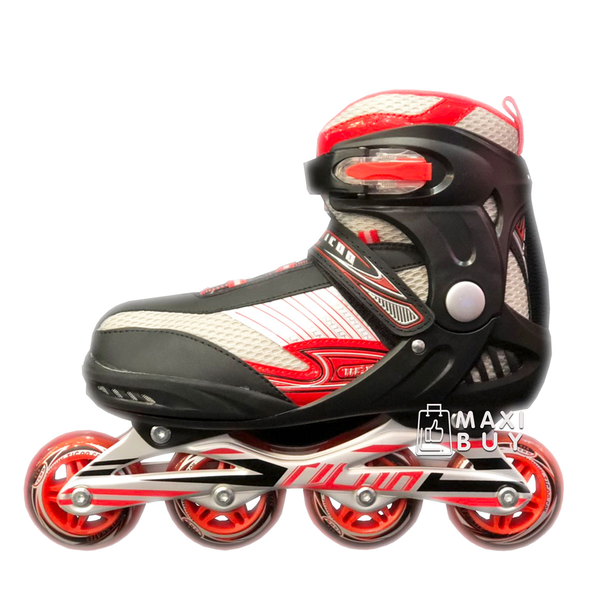 

Ролики раздвижные SkateX Raven 36-39 Красный