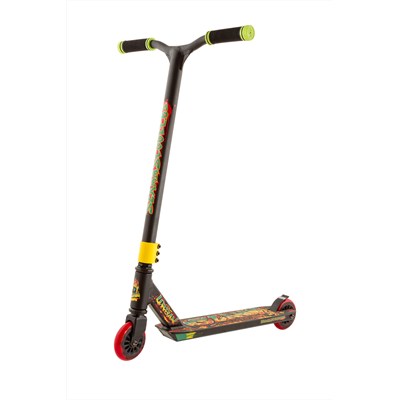 

Самокат трюковый экстремальный Slamm Rage Urban Rasta SL140