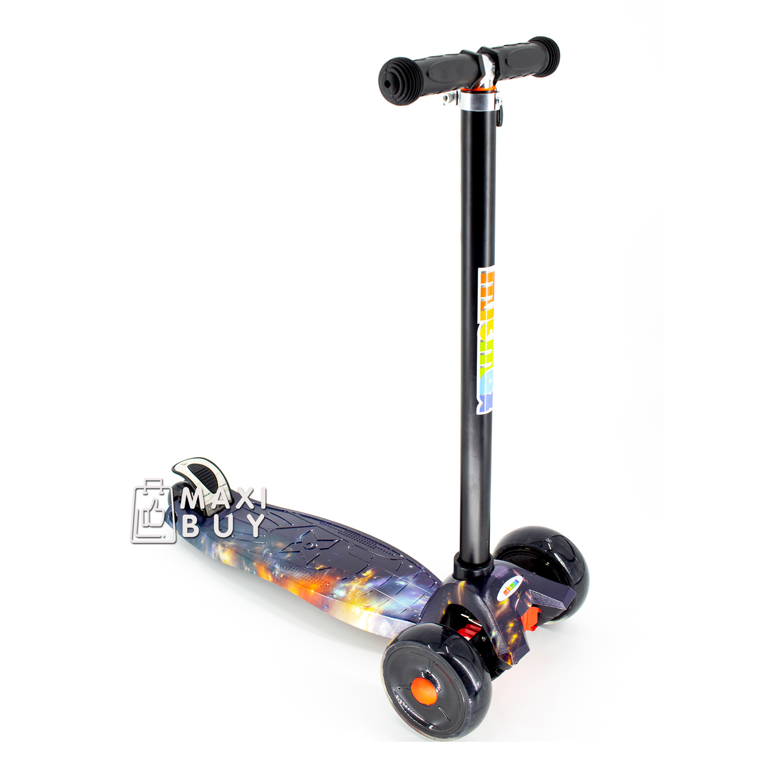 

Самокат детский ScooteX Maxi 3D Print Plus Space