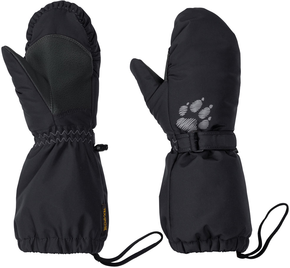

Варежки Jack Wolfskin Texapore Mitten Kids 1908061-6000 116 Черные