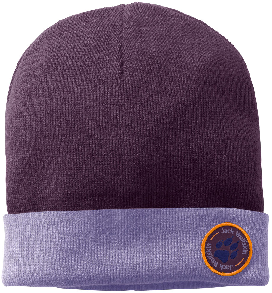 

Шапка Jack Wolfskin Paw Rib Hat Kids 1907321-1600 S (49-50 см) Фиолетовая