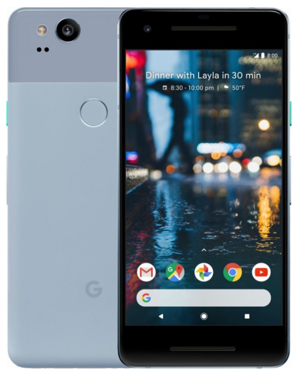 

Google Pixel 2 4/64 Gb blue, 5", Snapdragon 835, 3G, 4G, NFC