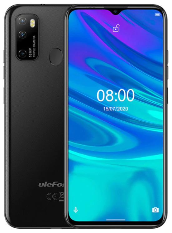 

Ulefone Note 9P 4/64 Gb black, 6.52", Helio P22, 3G, 4G