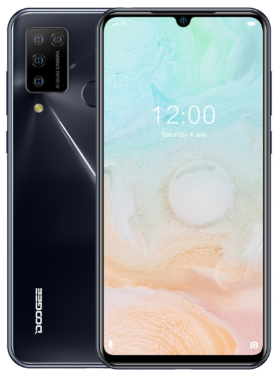 

Doogee N20 Pro 6/128 Gb black, 6.3" Helio P60, 3G, 4G