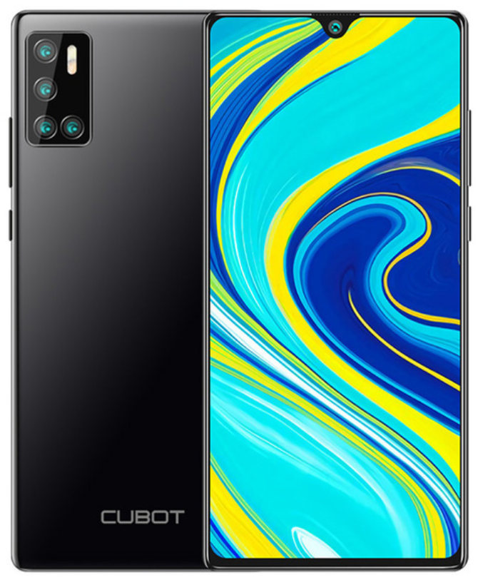 

Cubot P40 4/128 Gb black, 6.2", Helio A22, 3G, 4G, NFC