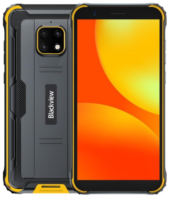 

Blackview BV4900 3/32 Gb yellow IP68, 5.7", Helio A22, 3G, 4G, NFC