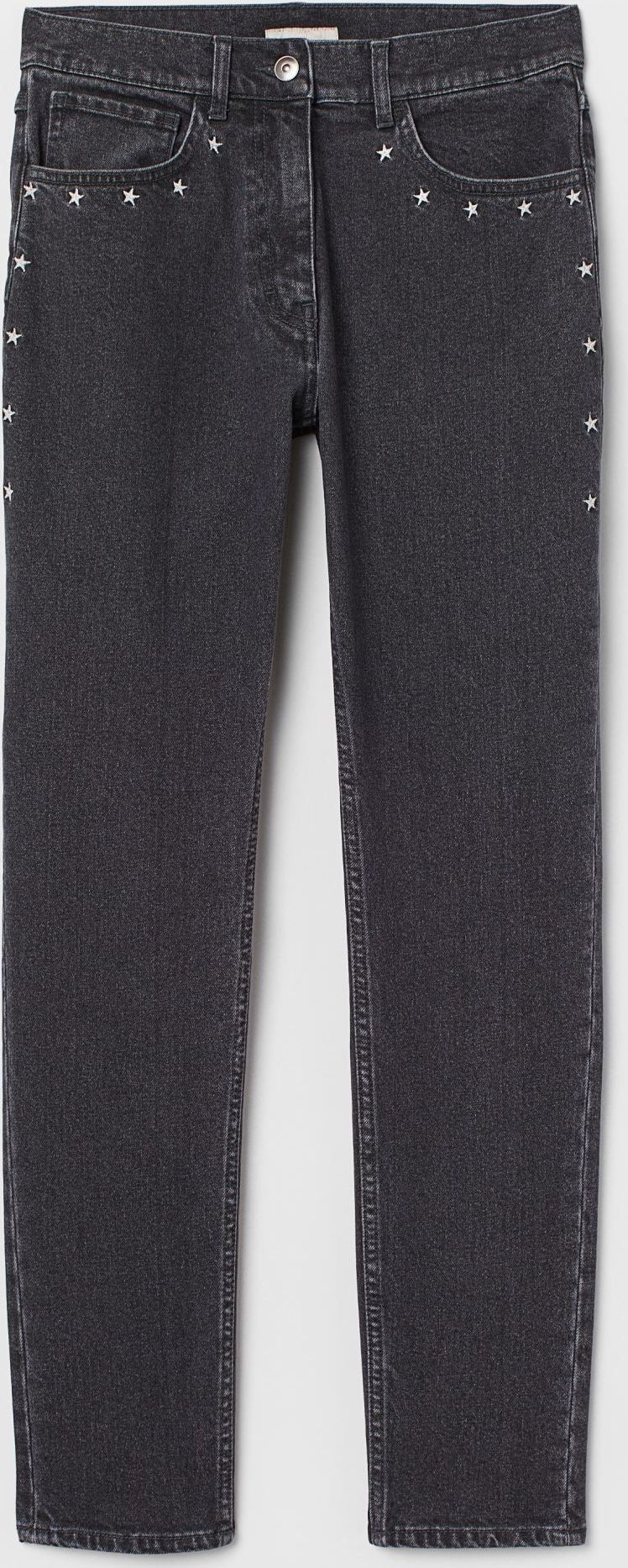 

Джинсы H&M 1012-7261128 38 Темно-серые