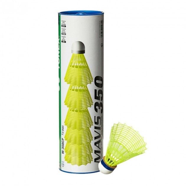 

Воланы для бадминтона Yonex Mavis 350 Yellow Middle 6 шт 3500921