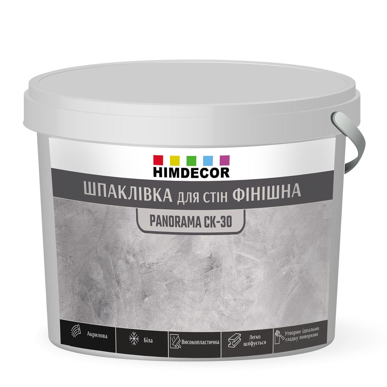 

Шпаклівка фінішна біла для стін Himdecor CK-30 8.5 кг