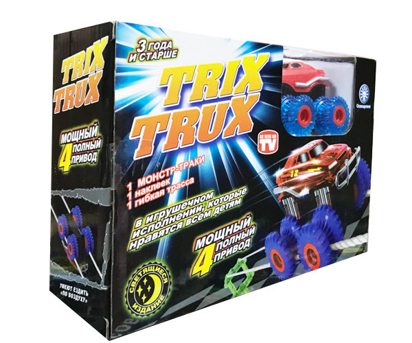 

Игровой набор Trix Trux машинки монстр-траки (3 детали) (YG15)