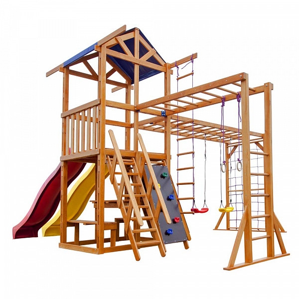 

Деревянный игровой комплекс SportBaby 3 м (Babyland-12)