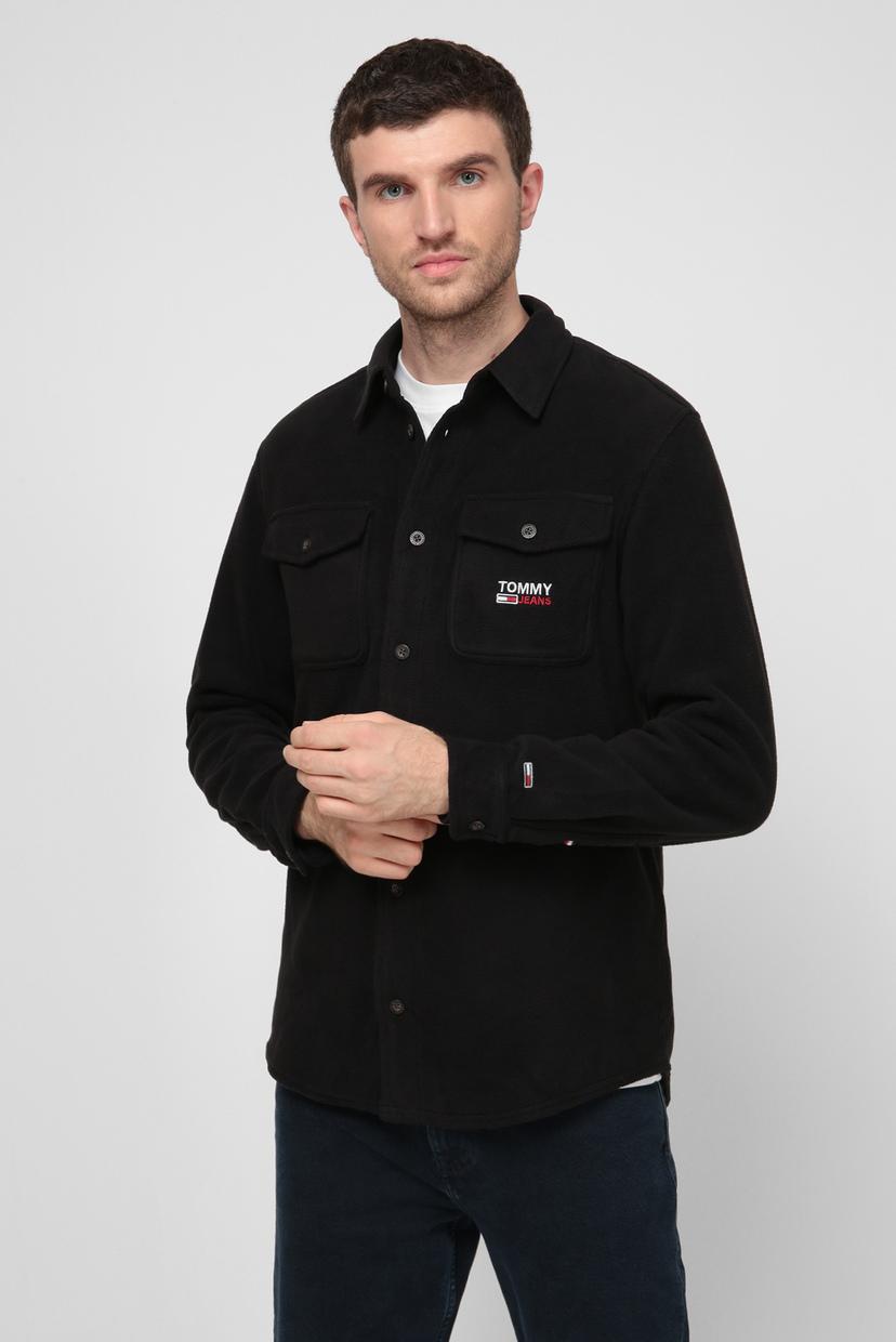 

Мужская черная рубашка TJM POLAR FLEECE Tommy Hilfiger S DM0DM09415