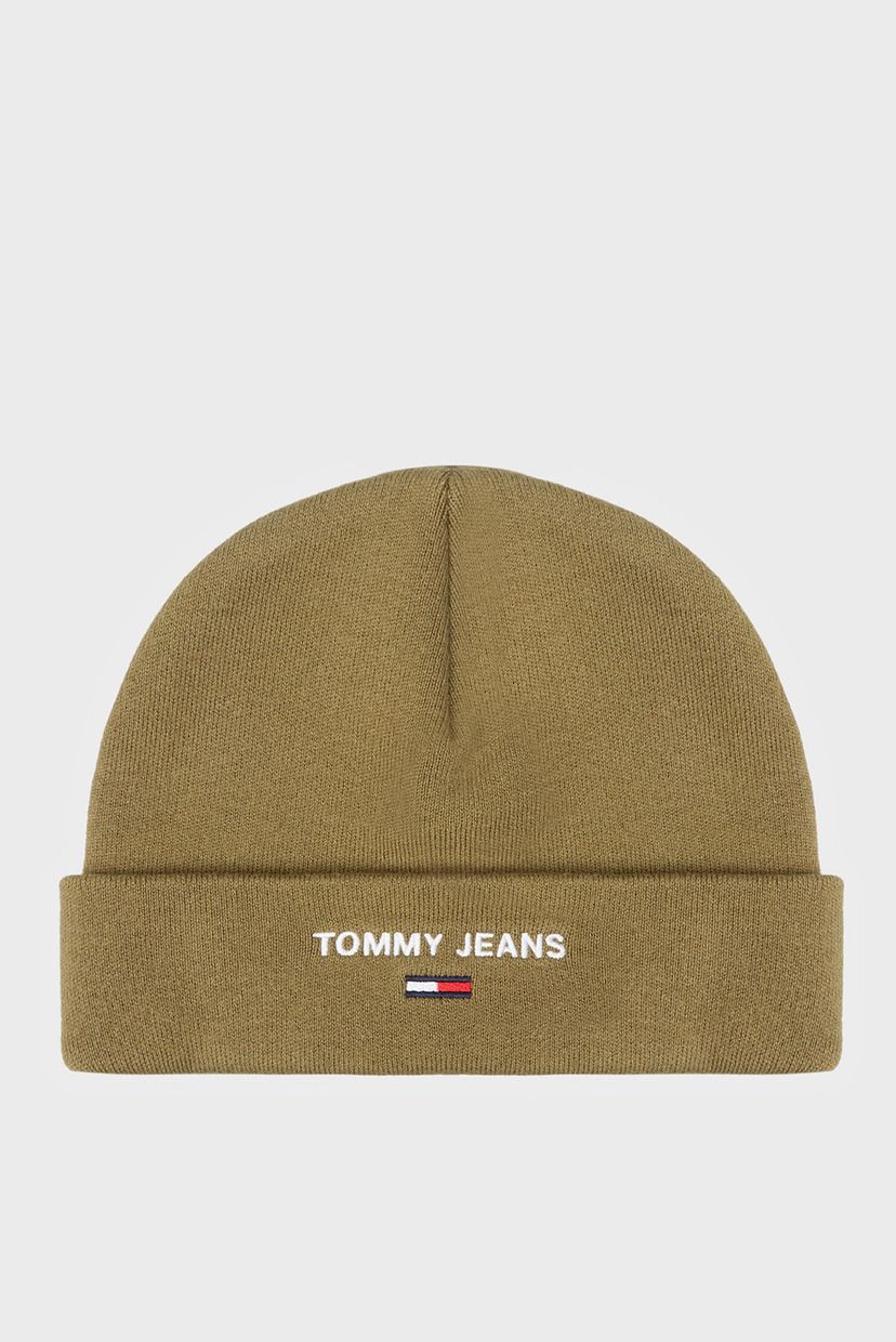 

Мужская зеленая шапка SPORT BEANIE Tommy Hilfiger OS AM0AM06654