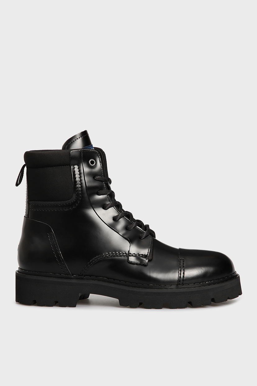 

Женские черные кожаные ботинки FASHION POP COLOUR Tommy Hilfiger 38 EN0EN01144