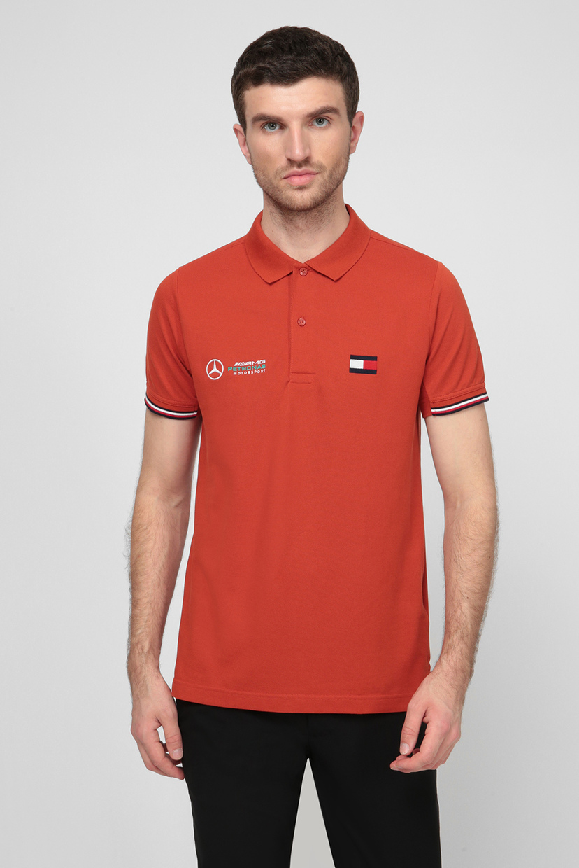 

Мужское рыжее поло Tommy Hilfiger x Mercedes Benz Tommy Hilfiger L TT0TT08493