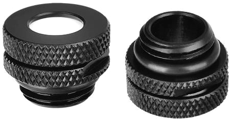 

Фитинг Thermaltake Pacific G1/4 Pressure Equalizer Stop Plug w/ O-Ring Black (CL-W086-CU00BL-A)