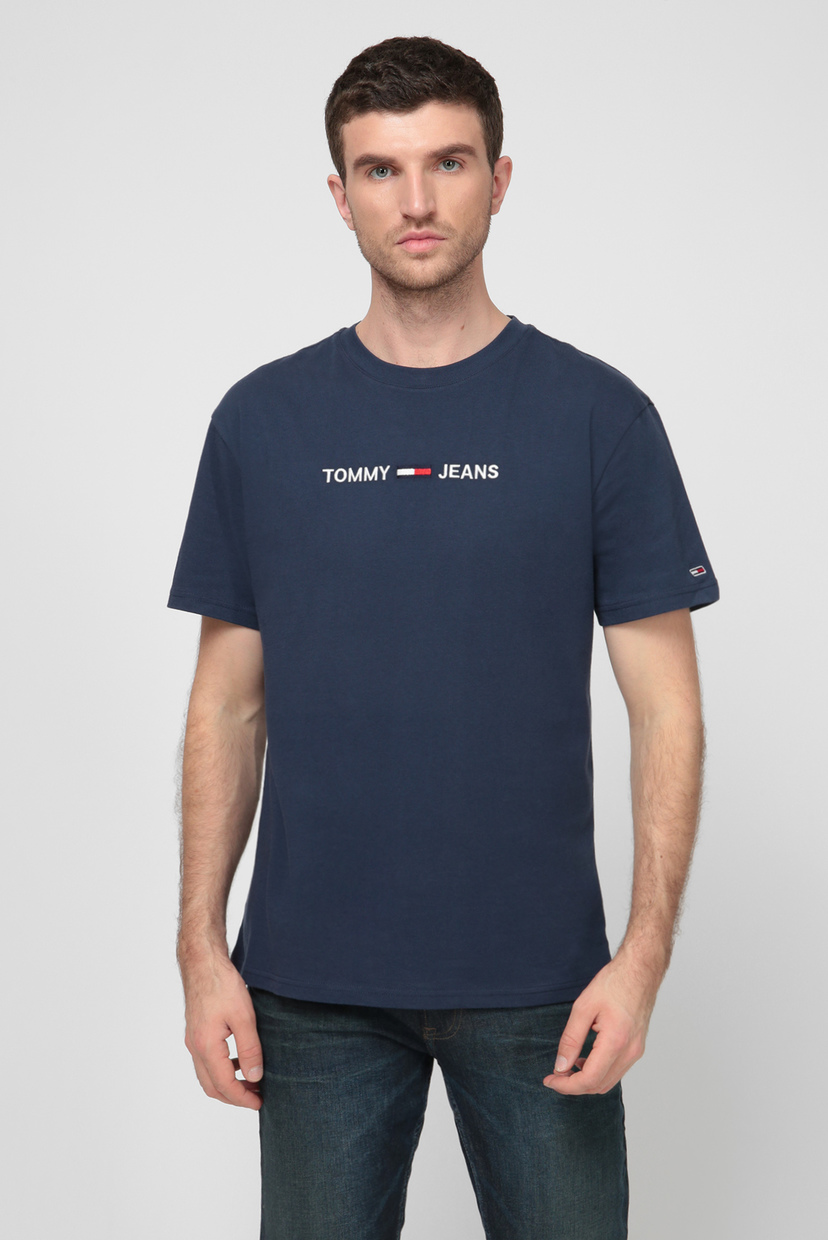 

Мужская синяя футболка Tommy Hilfiger M DM0DM09382